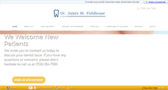 Desktop Screenshot of jamesfieldhousedds.com